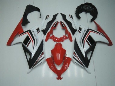 Carenado EX300 2013-2016 - Rojo Blanco Negro