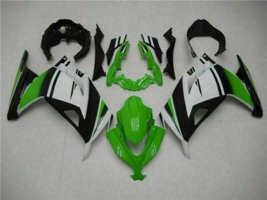 Carenado EX300 2013-2016 - Verde Negro Plata