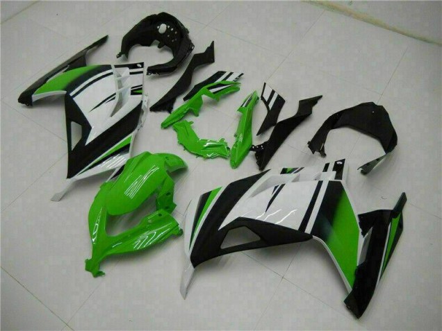 Carenado EX300 2013-2016 - Verde Negro Plata
