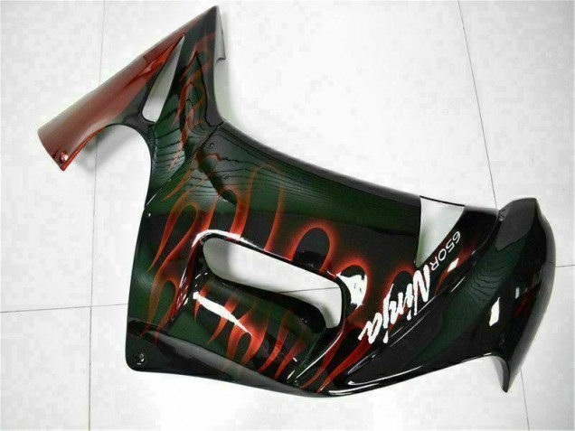 Carenado EX650 2006-2008 - Rojo Llama Carenado EX650 2006-2008 - Rojo Llama