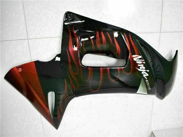 Carenado EX650 2006-2008 - Rojo Llama Carenado EX650 2006-2008 - Rojo Llama