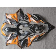 Carenado EX650 2017-2019 - Brillante Naranja Negro