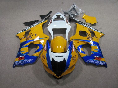 Carenado GSXR 1000 K3 2003-2004 - Amarillo Azul Corona Extra