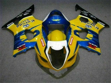 Carenado GSXR 1000 K3 2003-2004 - Amarillo Azul