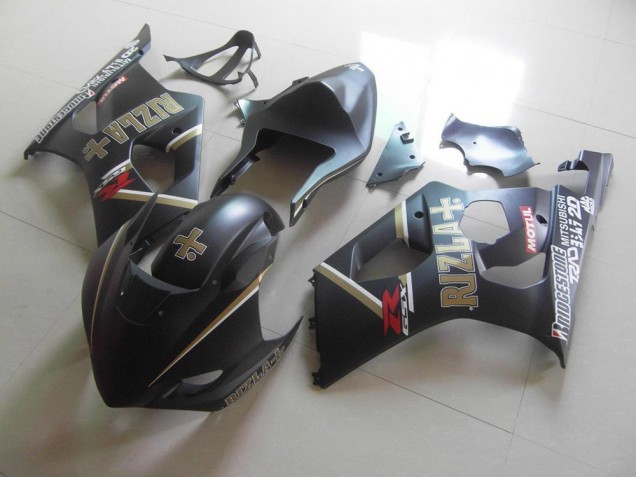 Carenado GSXR 1000 K3 2003-2004 - Negro Mate Rizla Carrera Carenado GSXR 1000 K3 2003-2004 - Negro Mate Rizla Carrera