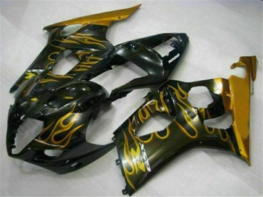 Carenado GSXR 1000 K3 2003-2004 - Oro Negro