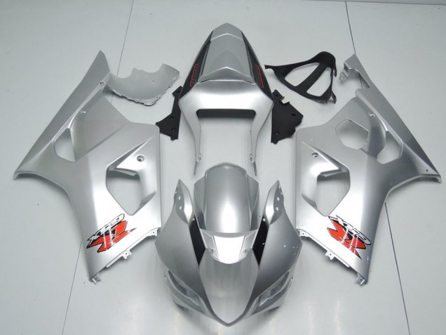 Carenado GSXR 1000 K3 2003-2004 - Plata Estilo OEM
