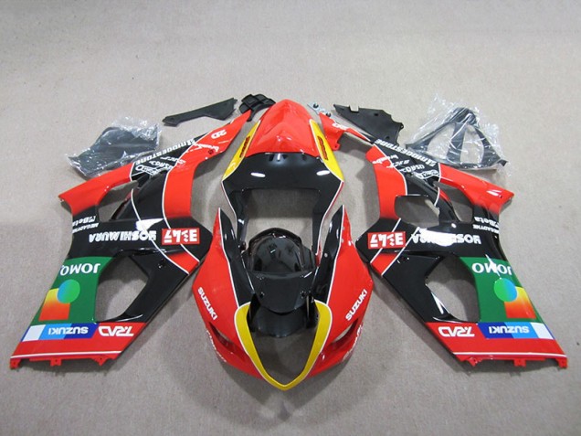 Carenado GSXR 1000 K3 2003-2004 - Rojo Verde Negro
