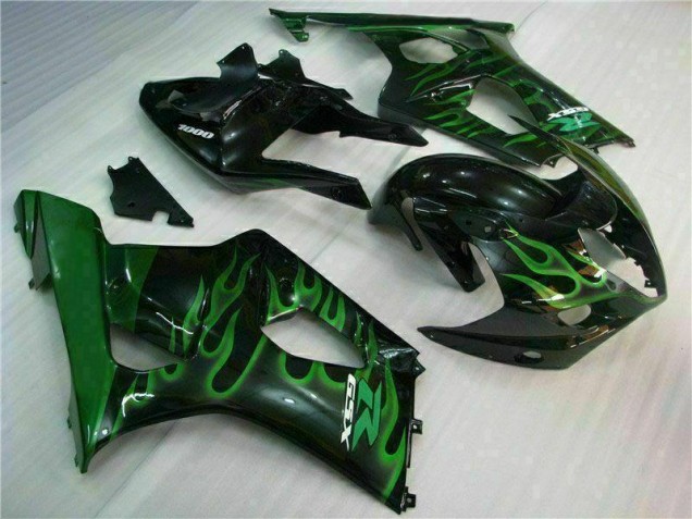Carenado GSXR 1000 K3 2003-2004 - Verde Negro Carenado GSXR 1000 K3 2003-2004 - Verde Negro