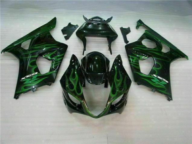 Carenado GSXR 1000 K3 2003-2004 - Verde Negro Carenado GSXR 1000 K3 2003-2004 - Verde Negro