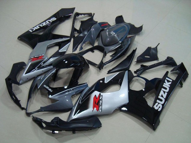 Carenado GSXR 1000 K5 2005-2006 - Gris Negro Plata