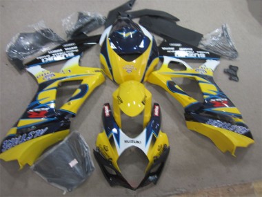 Carenado GSXR 1000 K7 2007-2008 - Amarillo Azul