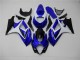 Carenado GSXR 1000 K7 2007-2008 - Azul Blanco Negro