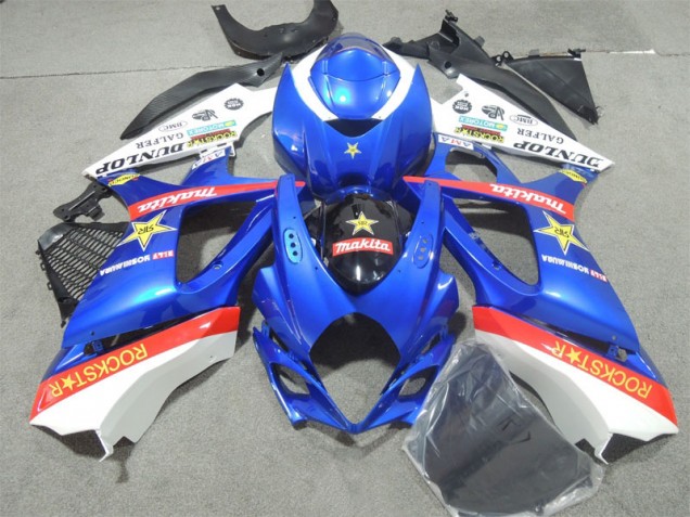 Carenado GSXR 1000 K7 2007-2008 - Azul Rockstar Carenado GSXR 1000 K7 2007-2008 - Azul Rockstar