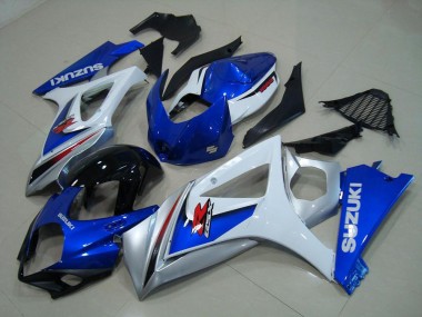 Carenado GSXR 1000 K7 2007-2008 - Blanco Azul
