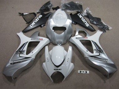 Carenado GSXR 1000 K7 2007-2008 - Blanco Plata