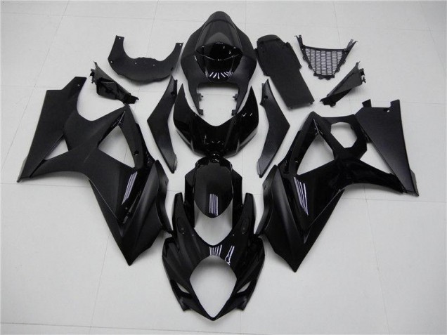 Carenado GSXR 1000 K7 2007-2008 - Brillante Negro Mate Carenado GSXR 1000 K7 2007-2008 - Brillante Negro Mate
