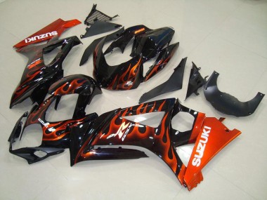 Carenado GSXR 1000 K7 2007-2008 - Naranja Llama