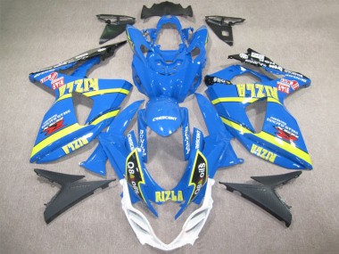 Carenado GSXR 1000 K9 2009-2016 - Azul Rizla Q8 Oils