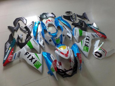 Carenado GSXR 1000 K9 2009-2016 - Claro Azul Fixi