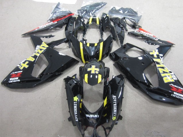 Carenado GSXR 1000 K9 2009-2016 - Negro Rizla Lumber Jack