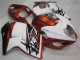Carenado GSXR 1300 Hayabusa 1996-2007 - Naranja Blanco Negro