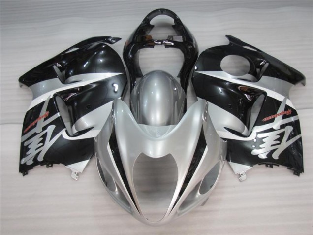Carenado GSXR 1300 Hayabusa 1996-2007 - Plata Negro