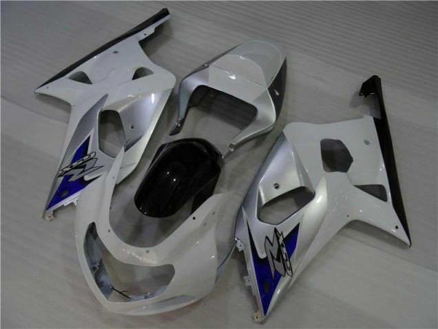 Carenado GSXR 600 / 750 K1 K2 K3 2001-2003 - Blanco Plata