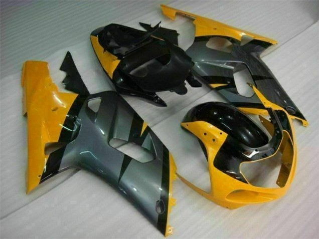 Carenado GSXR 600 / 750 K1 K2 K3 2001-2003 - Negro Amarillo