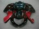 Carenado GSXR 600 / 750 K1 K2 K3 2001-2003 - Negro Rojo