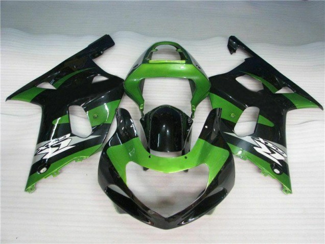 Carenado GSXR 600 / 750 K1 K2 K3 2001-2003 - Verde Negro
