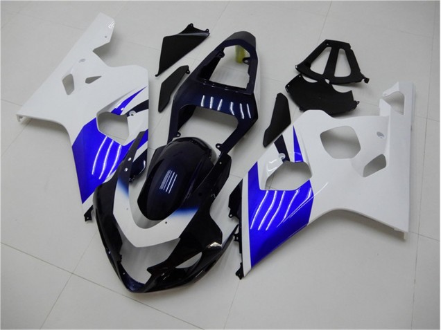 Carenado GSXR 600 / 750 K4 2004-2005 - Blanco Azul