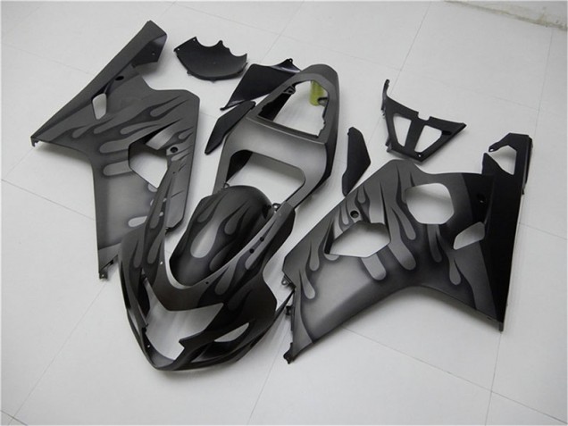 Carenado GSXR 600 / 750 K4 2004-2005 - Negro Gris
