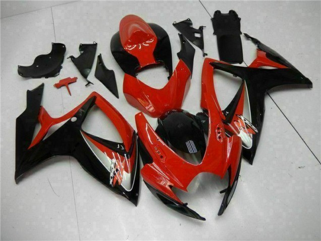 Carenado GSXR 600 / 750 K6 2006-2007 - Rojo