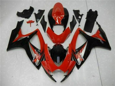 Carenado GSXR 600 / 750 K6 2006-2007 - Rojo