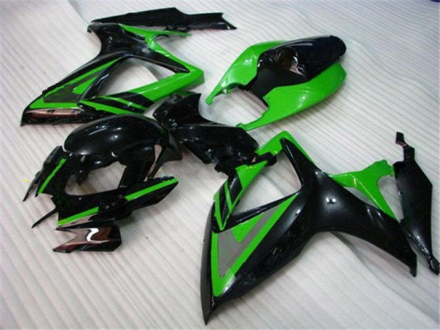 Carenado GSXR 600 / 750 K6 2006-2007 - Verde Negro
