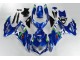 Carenado GSXR 600 / 750 K8 2008-2010 - Azul Blanco Verde