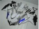Carenado GSXR 600 / 750 K8 2008-2010 - Blanco Plata Azul