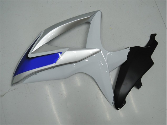 Carenado GSXR 600 / 750 K8 2008-2010 - Blanco Plata Azul