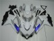 Carenado GSXR 600 / 750 K8 2008-2010 - Blanco Plata Azul