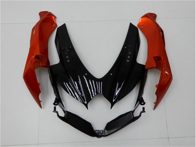 Carenado GSXR 600 / 750 K8 2008-2010 - Negro Naranja Gris Carenado GSXR 600 / 750 K8 2008-2010 - Negro Naranja Gris