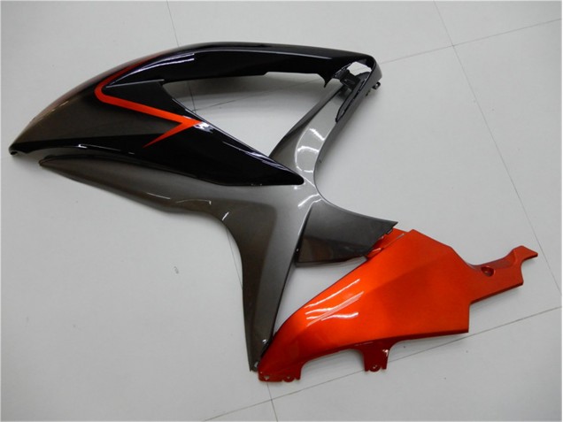 Carenado GSXR 600 / 750 K8 2008-2010 - Negro Naranja Gris Carenado GSXR 600 / 750 K8 2008-2010 - Negro Naranja Gris