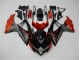 Carenado GSXR 600 / 750 K8 2008-2010 - Negro Naranja Gris Carenado GSXR 600 / 750 K8 2008-2010 - Negro Naranja Gris
