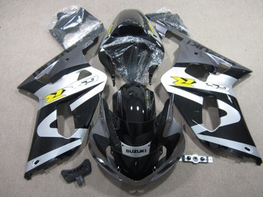 Carenado GSXR 600 K1 K2 K3 2001-2003 - Negro Blanco
