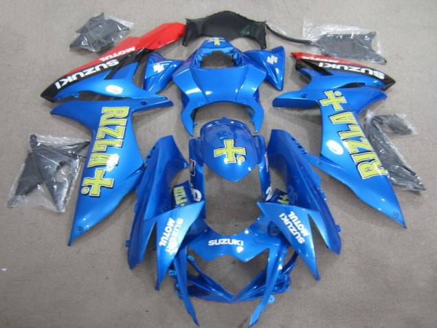Carenado GSXR 600 K11 2011-2021 - Azul Amarillo Rizla