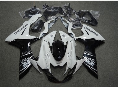 Carenado GSXR 600 K11 2011-2021 - Blanco Negro