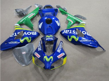 Carenado GSXR 600 K6 2006-2007 - Azul Movistar Castrol