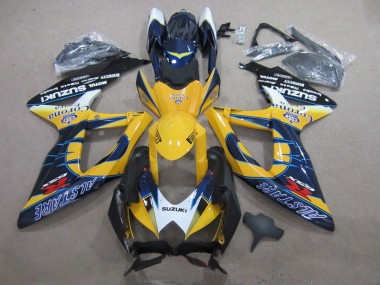 Carenado GSXR 600 K8 2008-2010 - Azul Amarillo Corona Extra