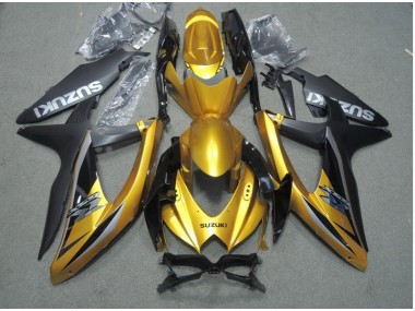 Carenado GSXR 600 K8 2008-2010 - Oro Negro