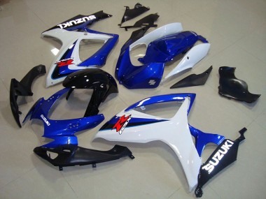 Carenado GSXR 750 K6 2006-2007 - Azul Blanco Negro